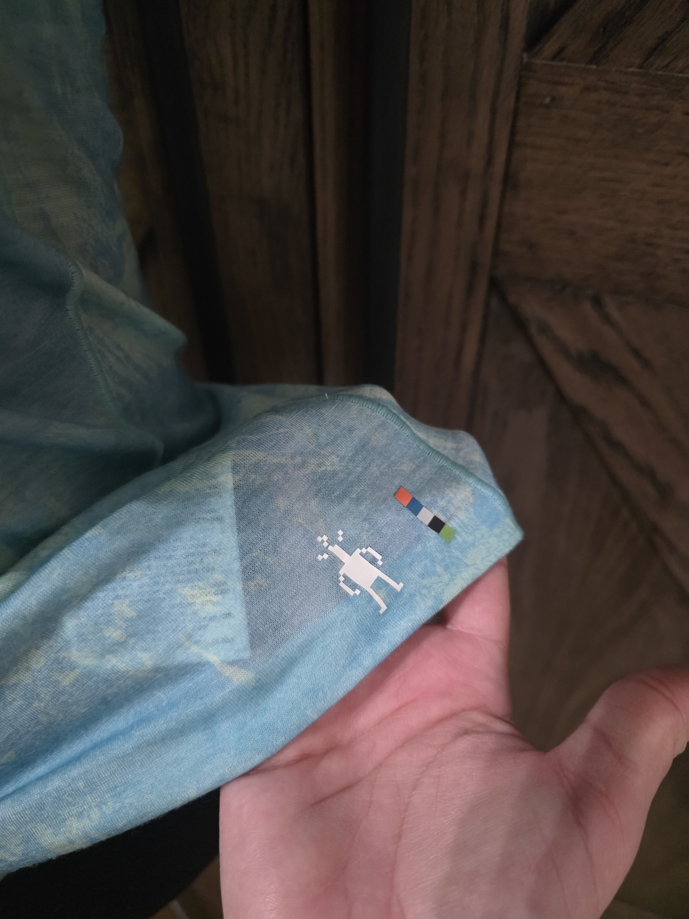 Smartwool Light Blue Short Sleeve Tee - Picture 3 of 5